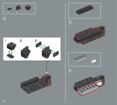 LEGO 31216 instructions page 12 – build guide