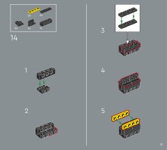 LEGO 31216 instructions page 17 – build guide