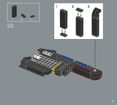 LEGO 31216 instructions page 23 – build guide