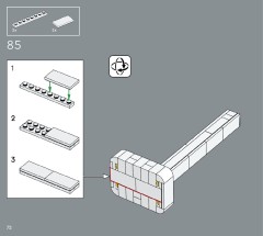 LEGO 31216 instructions page 72 – build guide