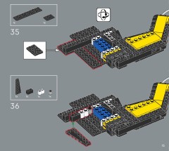 LEGO 31216 instructions page 15 – build guide