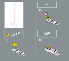 LEGO 31216 instructions page 71 – build guide