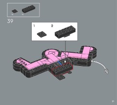 LEGO 31216 instructions page 21 – build guide