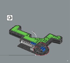 LEGO 31216 instructions page 21 – build guide
