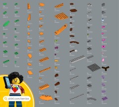 LEGO 31217 instructions page 110 – build guide