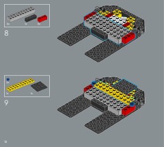 LEGO 31217 instructions page 12 – build guide