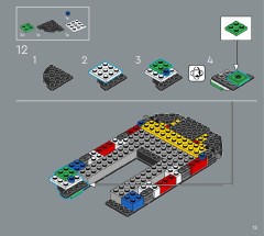 LEGO 31217 instructions page 15 – build guide