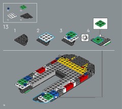 LEGO 31217 instructions page 16 – build guide