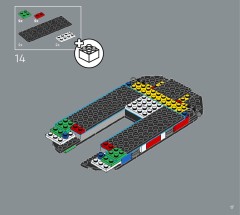 LEGO 31217 instructions page 17 – build guide