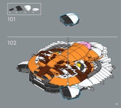 LEGO 31217 instructions page 75 – build guide