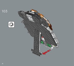 LEGO 31217 instructions page 76 – build guide