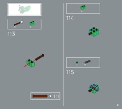 LEGO 31217 instructions page 81 – build guide