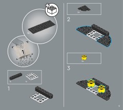 LEGO 31217 instructions page 9 – build guide