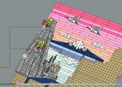 LEGO 31218 instructions page 135 – build guide