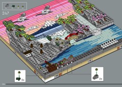 LEGO 31218 instructions page 204 – build guide