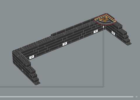 LEGO 31218 instructions page 21 – build guide