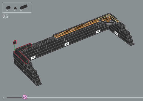 LEGO 31218 instructions page 24 – build guide