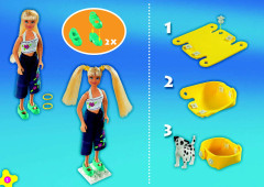 LEGO 3123 instructions page 2 – build guide