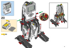 LEGO 31313 instructions page 51 – build guide