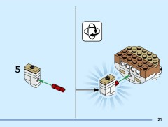 LEGO 31376 instructions page 21 – build guide