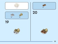 LEGO 31376 instructions page 23 – build guide