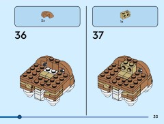 LEGO 31376 instructions page 33 – build guide