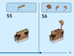 LEGO 31376 instructions page 47 – build guide
