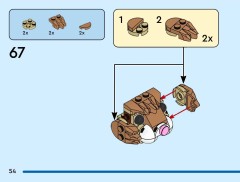 LEGO 31376 instructions page 54 – build guide