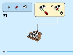 LEGO 31376 instructions page 28 – build guide