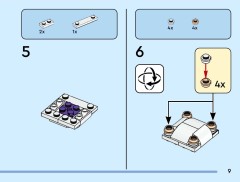 LEGO 31376 instructions page 9 – build guide