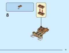LEGO 31376 instructions page 11 – build guide
