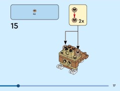 LEGO 31376 instructions page 17 – build guide