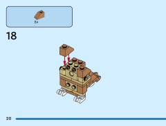 LEGO 31376 instructions page 20 – build guide