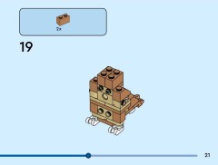 LEGO 31376 instructions page 21 – build guide