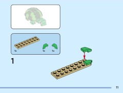 LEGO 31377 instructions page 11 – build guide