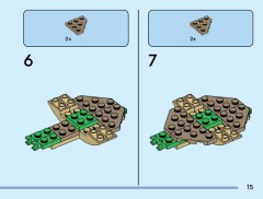 LEGO 31377 instructions page 15 – build guide