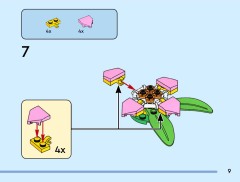 LEGO 31377 instructions page 9 – build guide