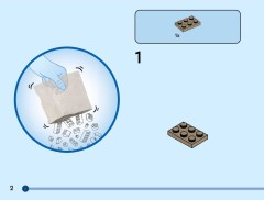 LEGO 31377 instructions page 2 – build guide