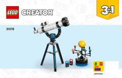 LEGO 31378 instructions page 1 – build guide