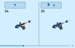 LEGO 31378 instructions page 21 – build guide