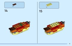 LEGO 31379 instructions page 11 – build guide
