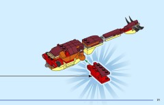 LEGO 31379 instructions page 21 – build guide