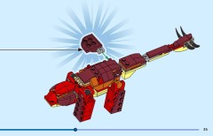 LEGO 31379 instructions page 35 – build guide
