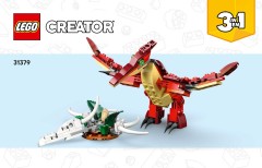 LEGO 31379 instructions page 1 – build guide