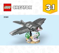 LEGO 31381 instructions page 1 – build guide