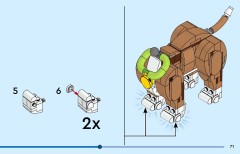 LEGO 31382 instructions page 71 – build guide