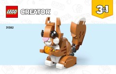 LEGO 31382 instructions page 1 – build guide