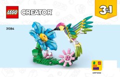 LEGO 31384 instructions page 1 – build guide