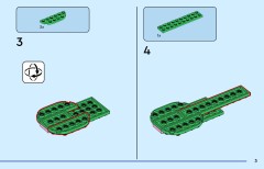 LEGO 31384 instructions page 3 – build guide