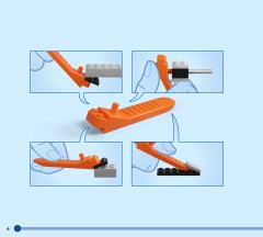 LEGO 31385 instructions page 6 – build guide